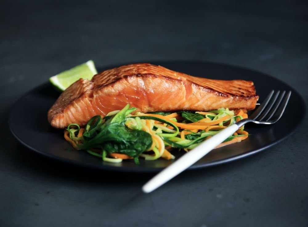 Salmon fillet relieves hypertension