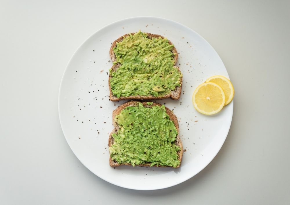 Avocado sandwich is good for your health