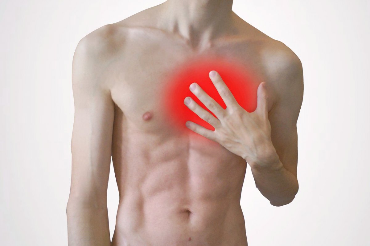 Sharp chest pain on inspiration indicates a life-threatening blood clot