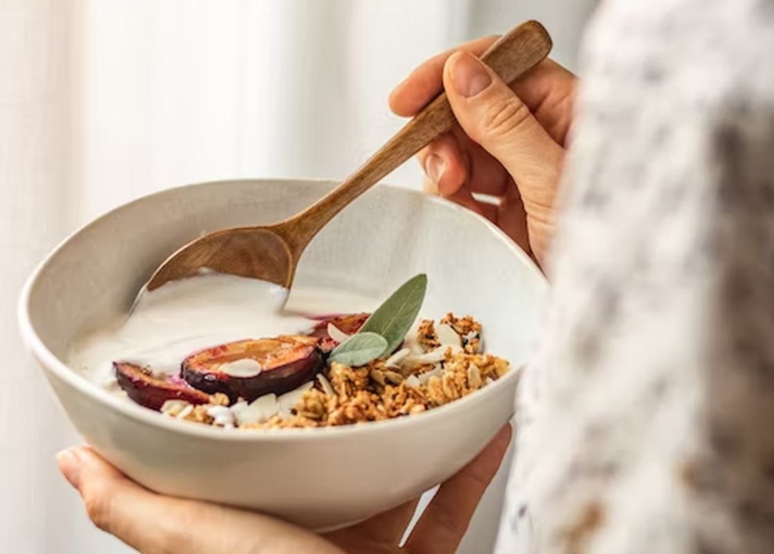 a plate of porridge