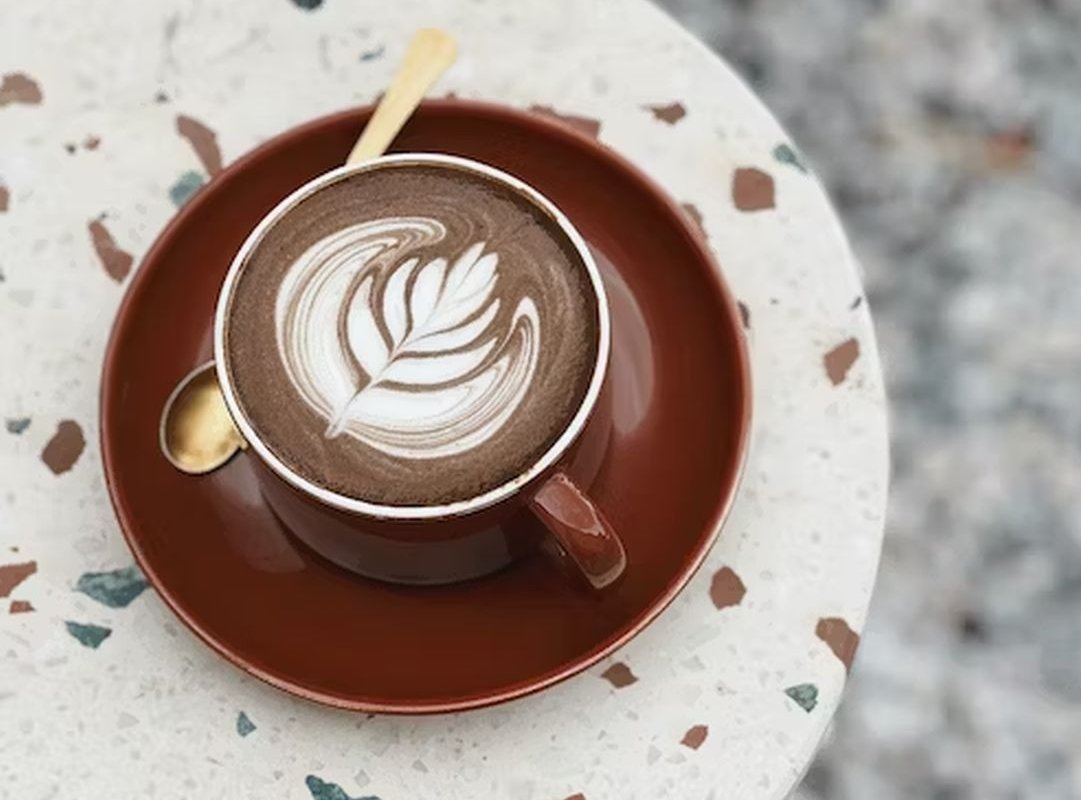 coffee on a street table