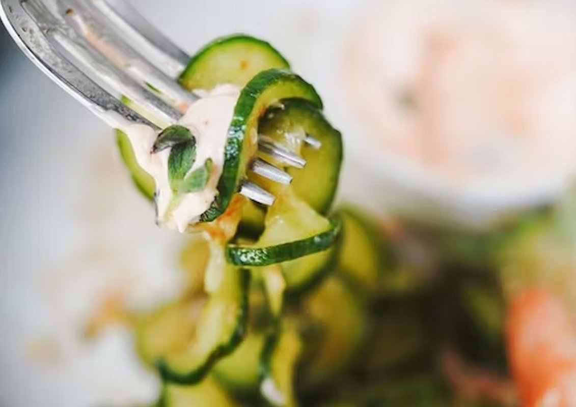 cucumbers in salad