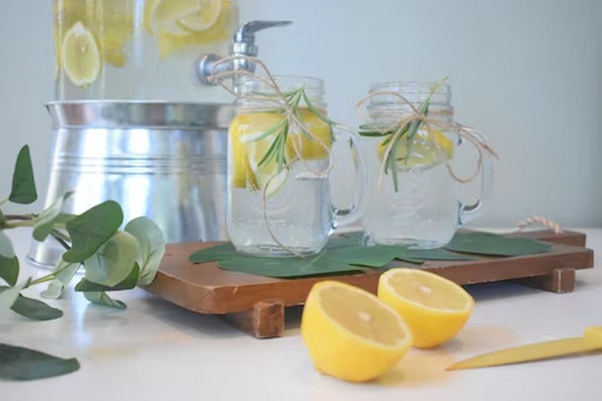 lemon water