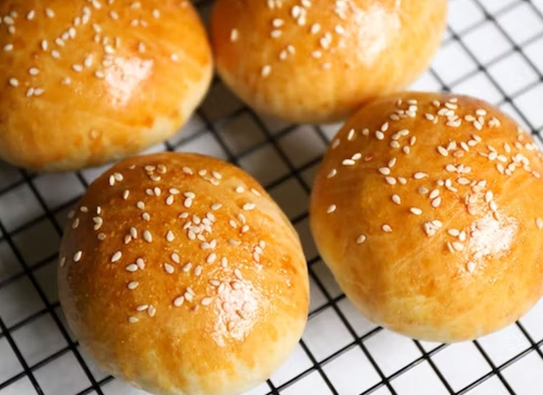 buns made from white flour