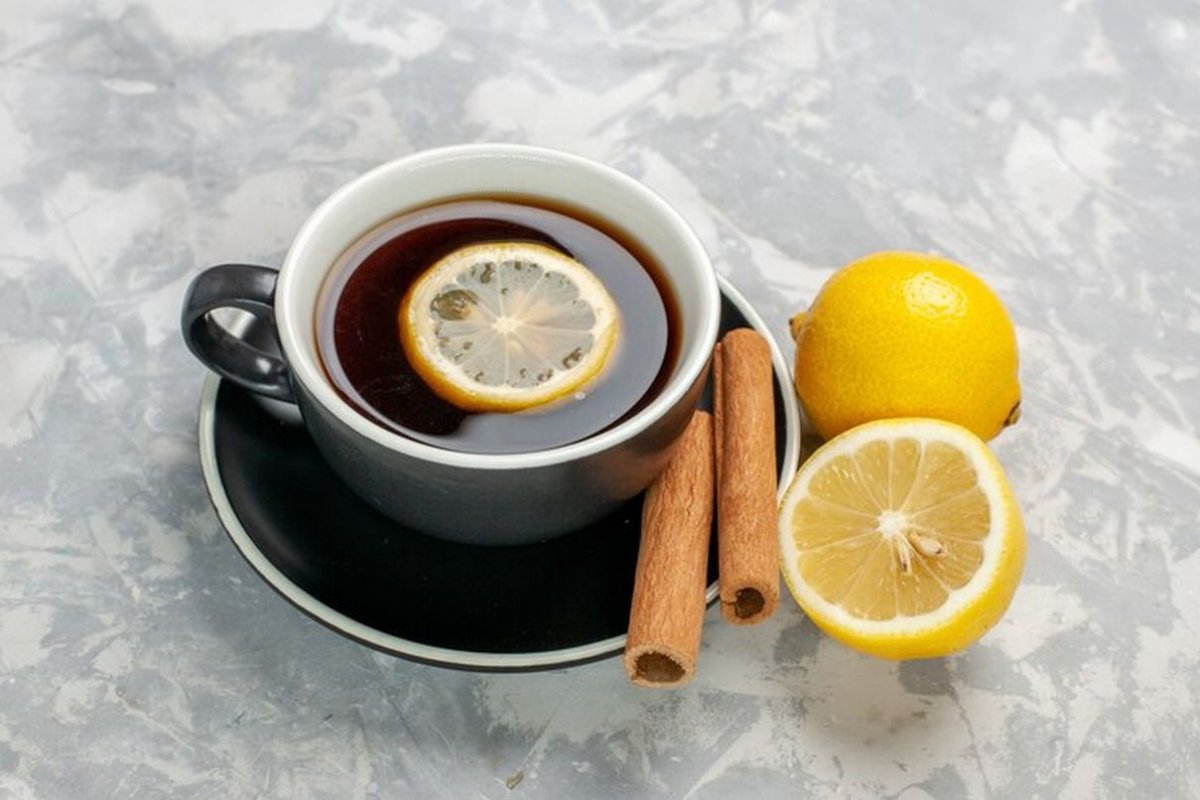 coffee with lemon