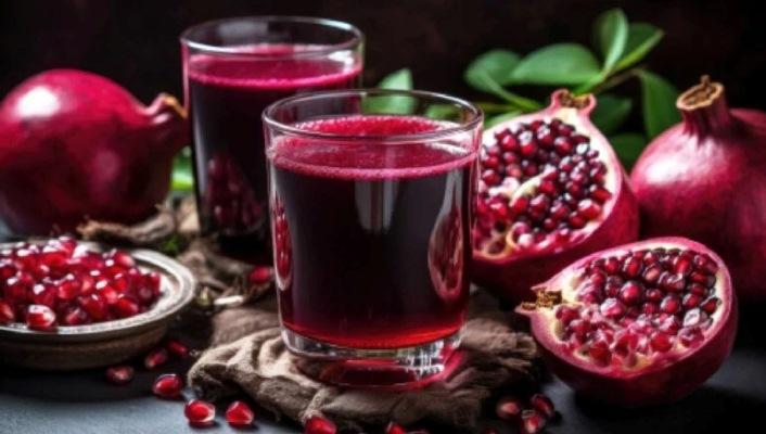 What is dangerous about pomegranate juice?