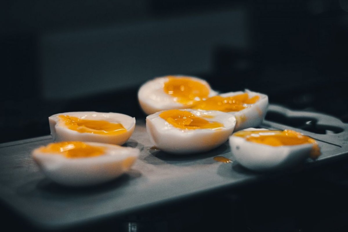 boiled eggs