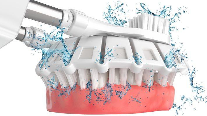 Fully robotic toothbrush for patients with disabilities