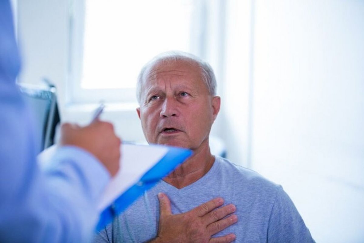 patient at the doctor