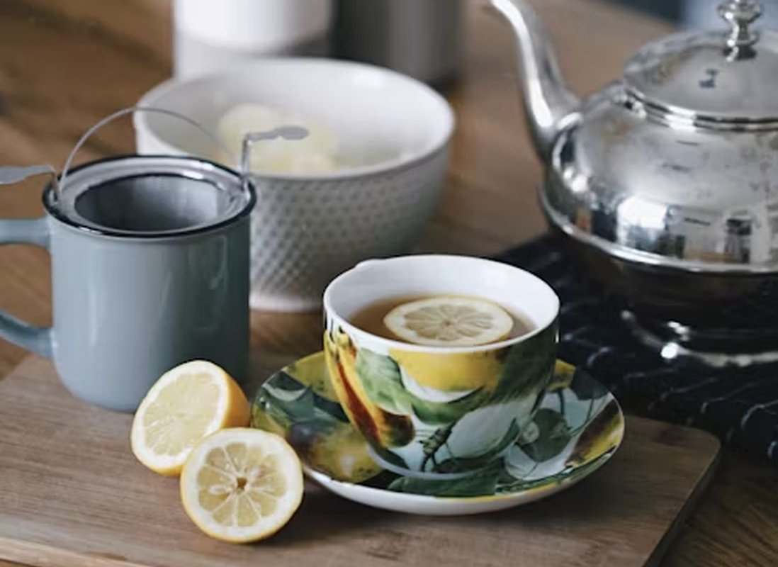 tea with lemon